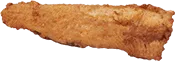 Fried fish filet