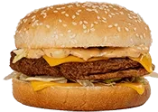 Cheeseburger sandwich